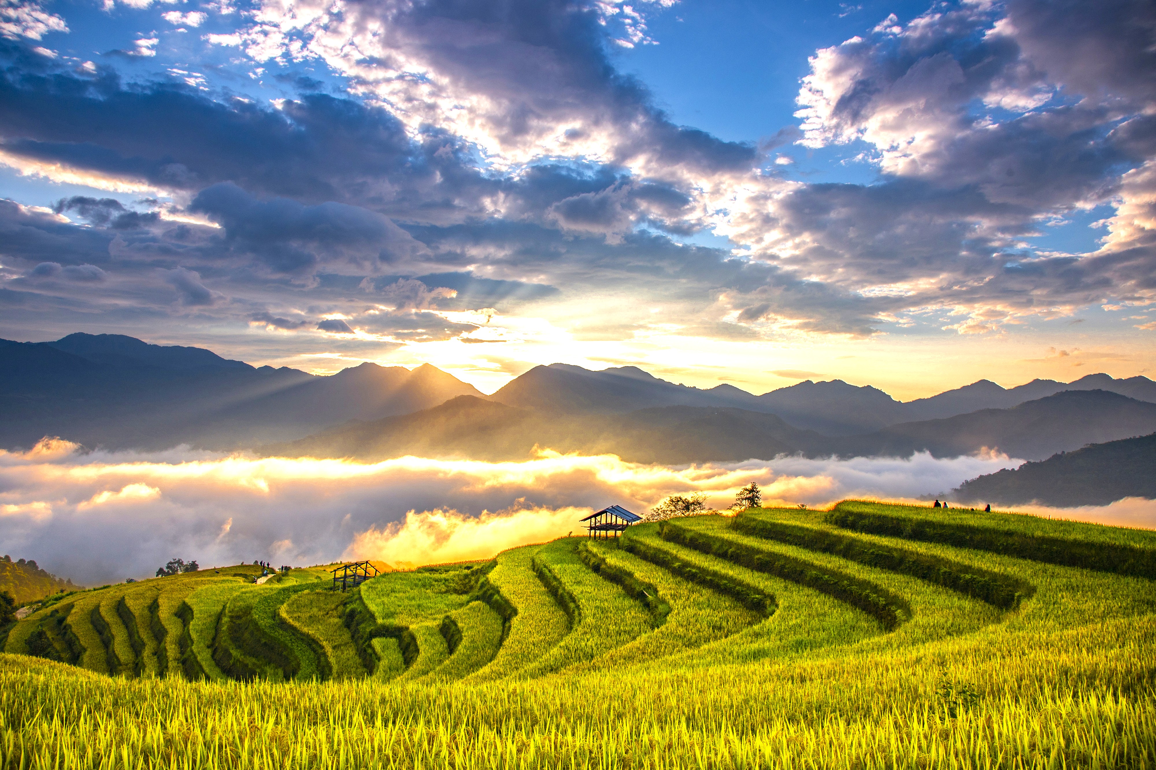 Phong cảnh Tuyên Quang dưới ánh mặt trời